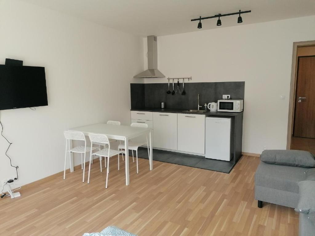 Brand New Studio Apartment #71 With Free Secure Parking In The Center Praag Buitenkant foto
